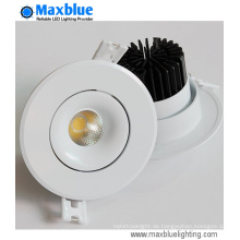 6W 9W kippbare CREE LED COB vertiefte Deckenleuchte